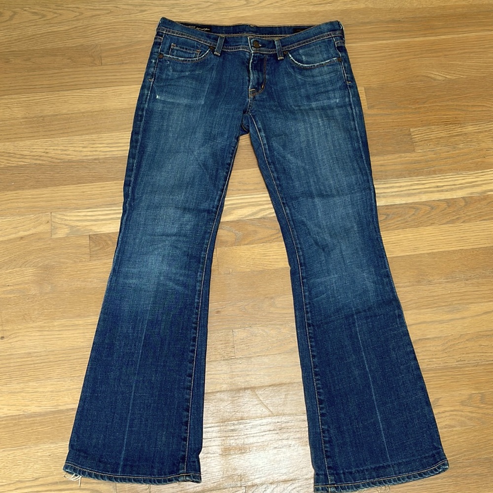 Citizens of humanity low waist flare jeans